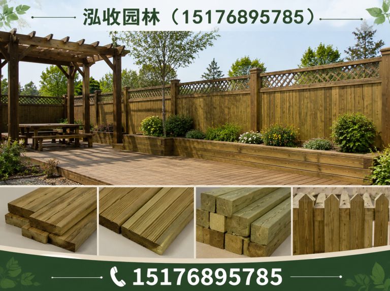 景德镇防腐木凉亭展示图