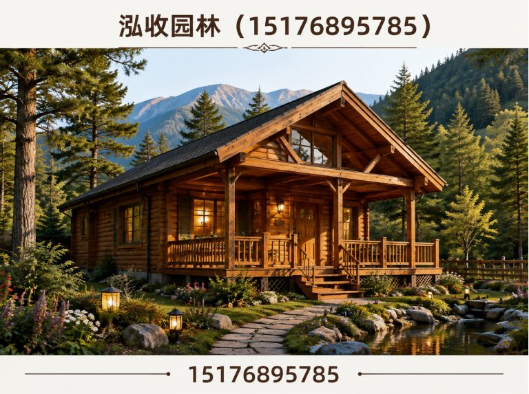 景德镇防腐木展示图