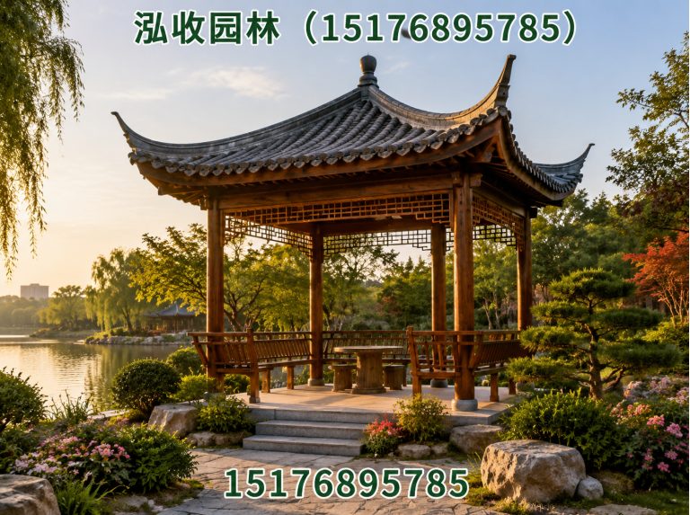 景德镇凉亭展示图
