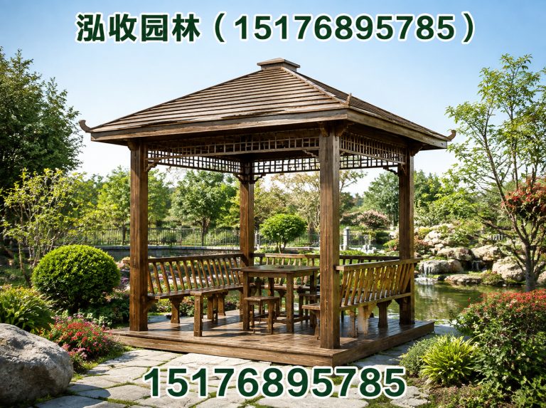 景德镇京津冀防腐木工程展示图
